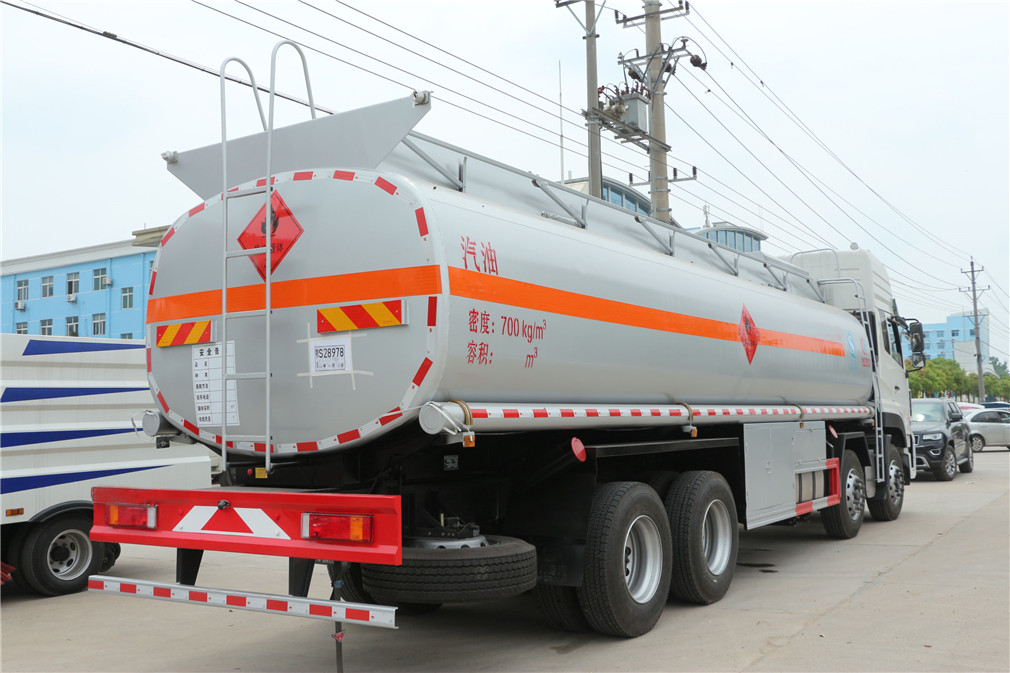 Caminhão Tanque Fronteiro Quatro-Eixos Traseiro Oito-Eixos Dongfeng [25 Metros Cúbicos] Tanque de Óleo