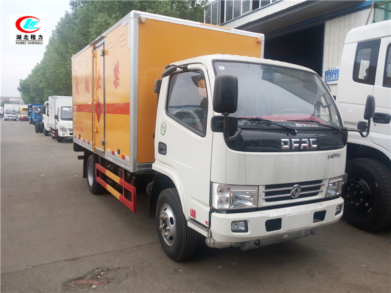 Veículo de Transporte de Gás de 4 metros Dongfeng [Classe II, Placa de Licença Azul]