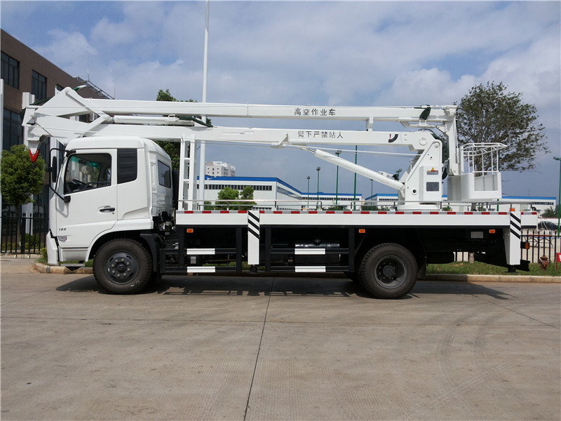(20 - 22 metros) Dongfeng Tianjin - Veículo de Elevação com Braço Articulado dobrável