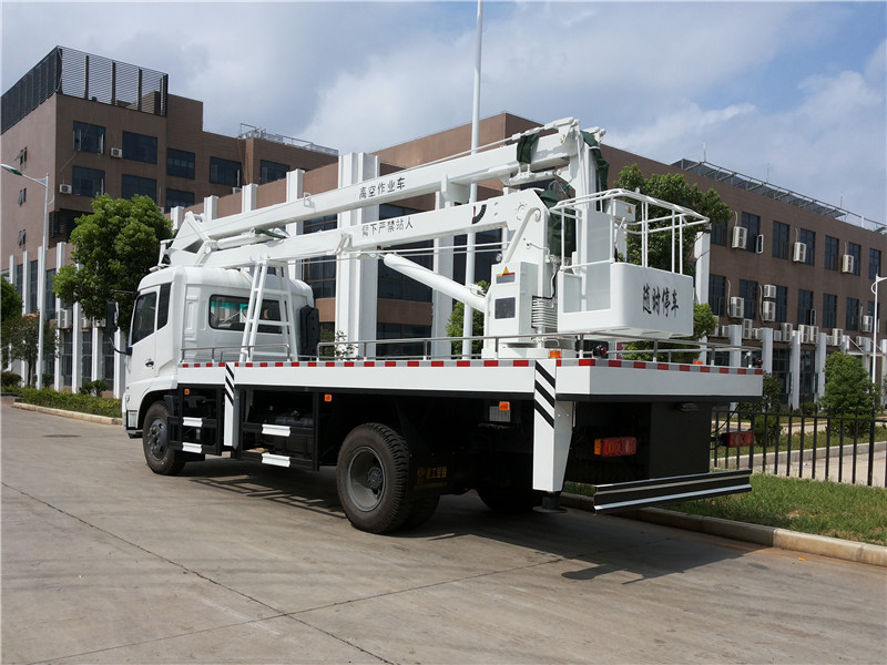 (20 - 22 metros) Dongfeng Tianjin - Veículo de Elevação com Braço Articulado dobrável