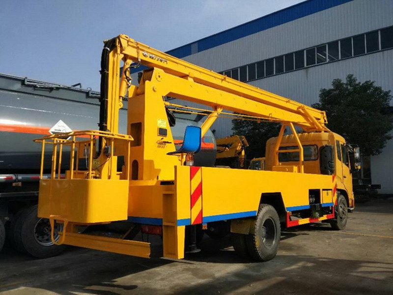 (20 - 22 metros) Dongfeng Tianjin - Veículo de Elevação com Braço Articulado dobrável