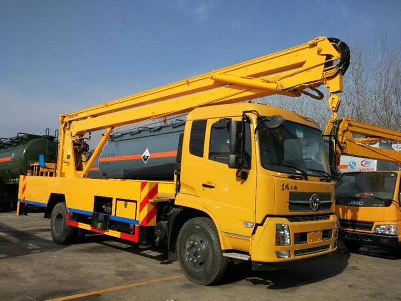 (20 - 22 metros) Dongfeng Tianjin - Veículo de Elevação com Braço Articulado dobrável