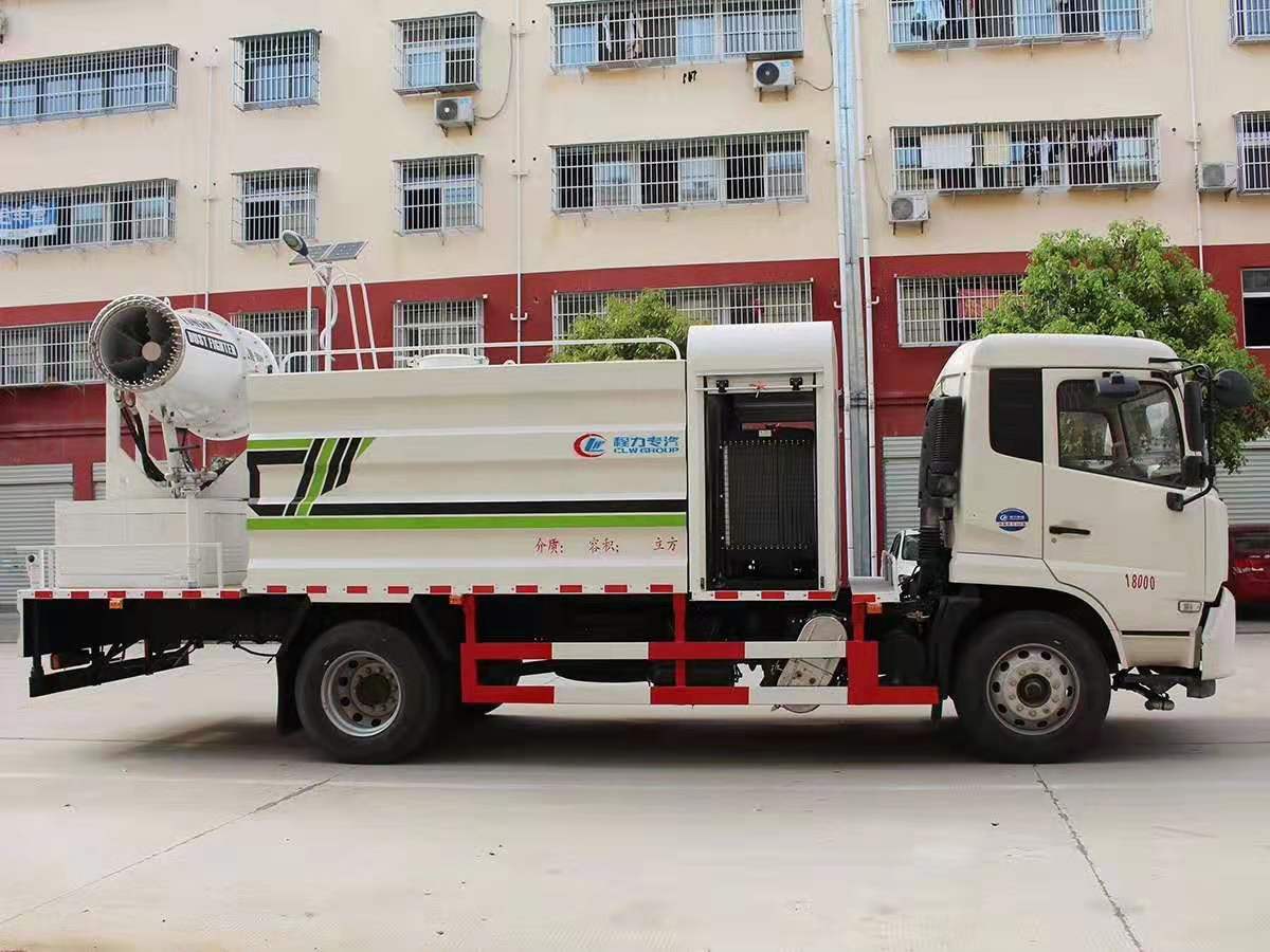 Veículo de Supressão de Pó Multifuncional Dongfeng Tianjin (12 metros cúbicos)