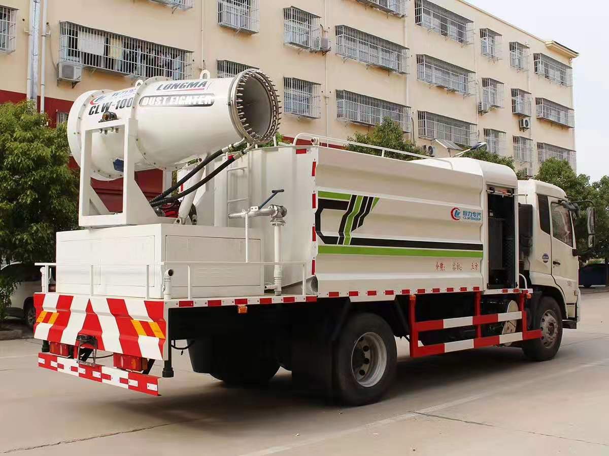 Veículo de Supressão de Pó Multifuncional Dongfeng Tianjin (12 metros cúbicos)