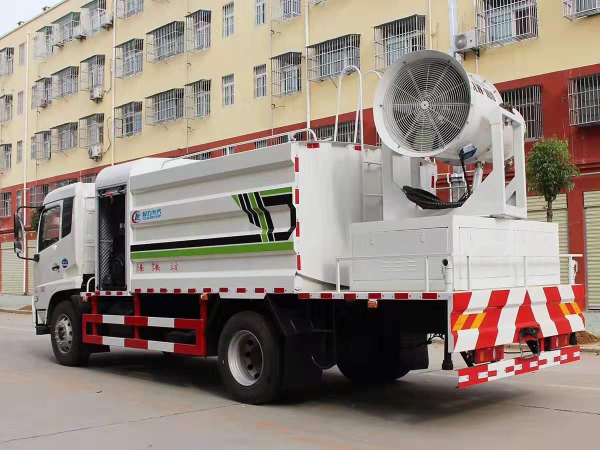 Veículo de Supressão de Pó Multifuncional Dongfeng Tianjin (12 metros cúbicos)