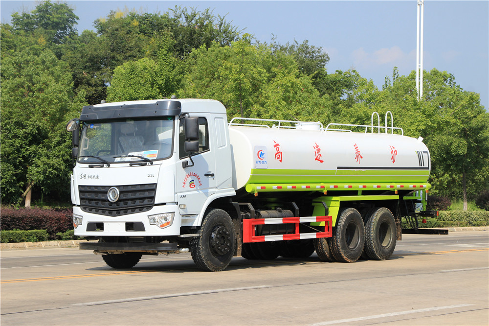 Camione atomizador de água Dongfeng tratora traseira de eixo duplo 20m³