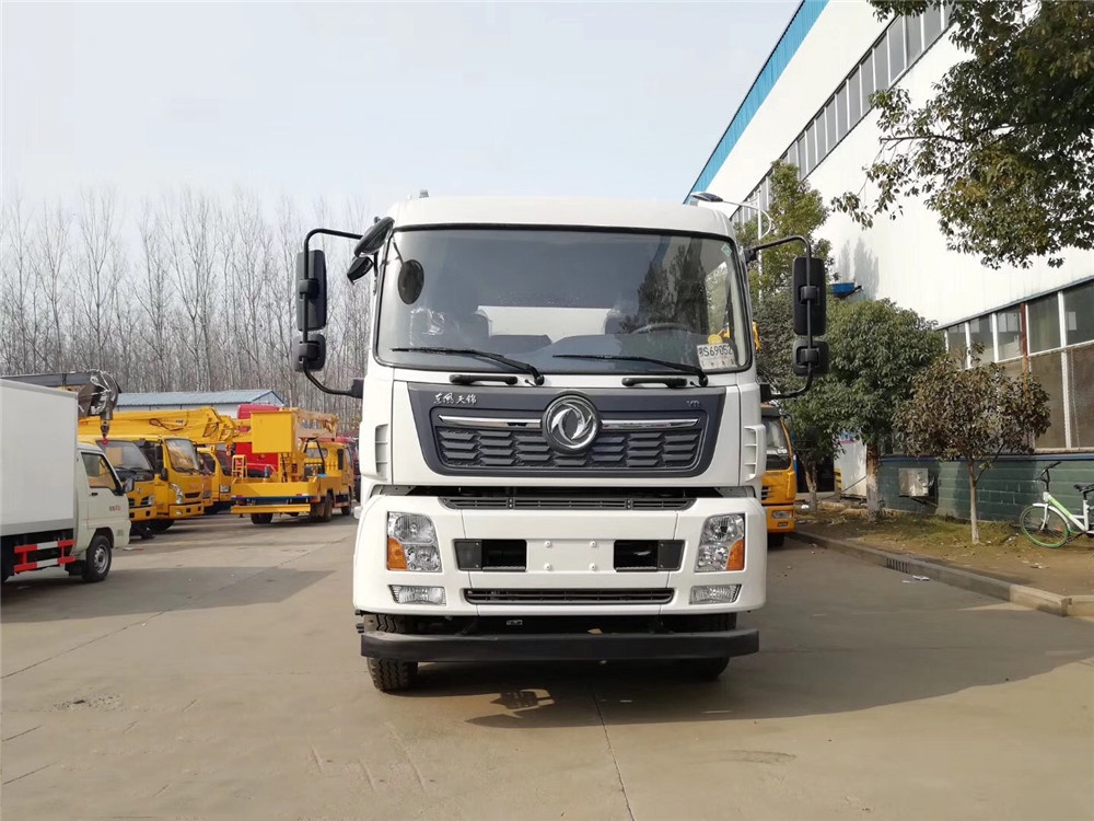 Veículo de Transporte de Alimentação em Bulk do Dongfeng Tianjin Pequeno Três-Eixos [30 Metros Cúbicos]