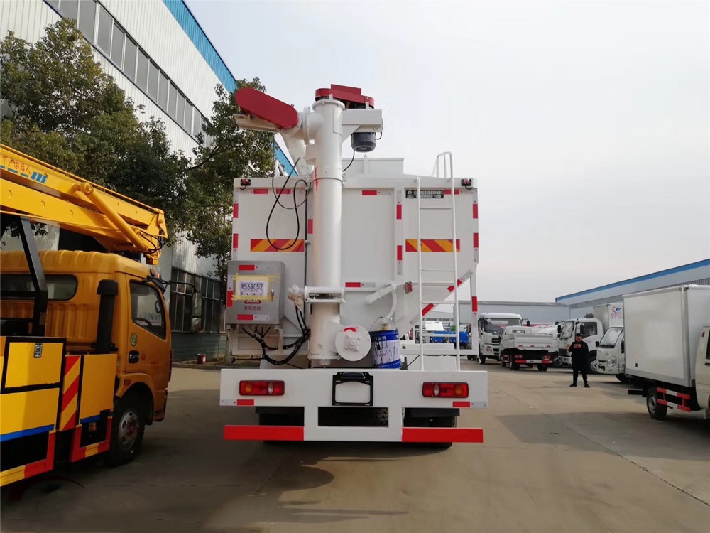 Veículo de Transporte de Alimentação em Bulk do Dongfeng Tianjin Pequeno Três-Eixos [30 Metros Cúbicos]