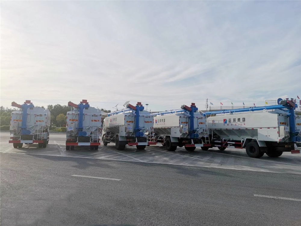 Veículo de transporte de alimentação em grão Dongfeng Tianjin [22 cúbicos]