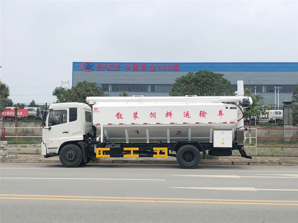 Veículo de transporte de alimentação em grão Dongfeng Tianjin [22 cúbicos]