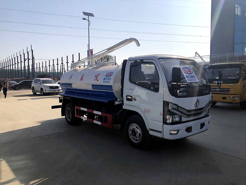 【5 Partes】 Veículo de Coleta de Esgoto Dongfeng D6