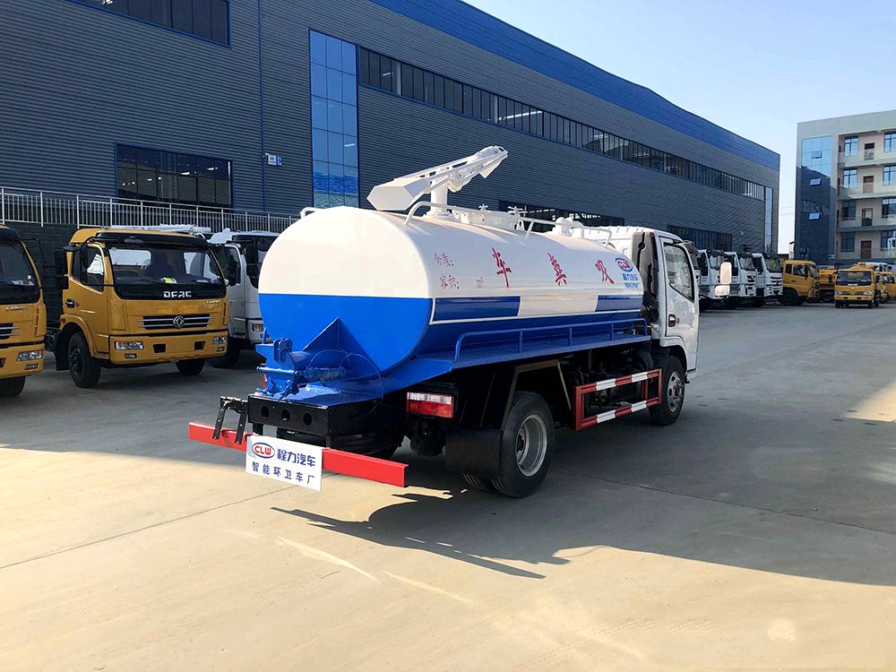 【5 Partes】 Veículo de Coleta de Esgoto Dongfeng D6