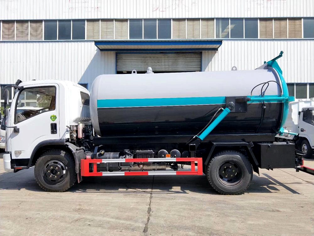 【8 Parties】 Veículo de Coleta de Esgoto Dongfeng D7