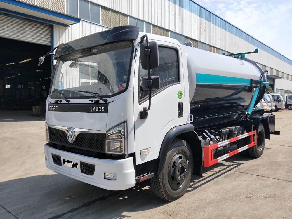 【8 Parties】 Veículo de Coleta de Esgoto Dongfeng D7