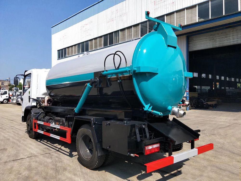 【8 Parties】 Veículo de Coleta de Esgoto Dongfeng D7