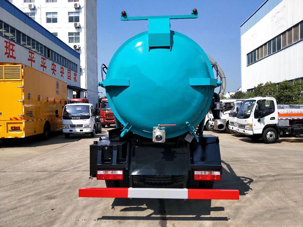 【8 Parties】 Veículo de Coleta de Esgoto Dongfeng D7