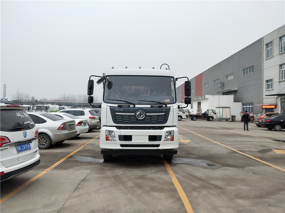 【14 cubicos】Modelo de Caminhão de Lixo Comprimido Dongfeng Tianjin