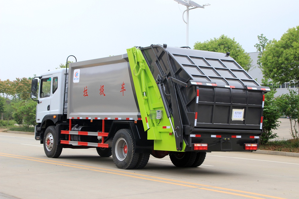 【10 metros cúbicos】Caminhão de Lixo Comprimido Dongfeng D9