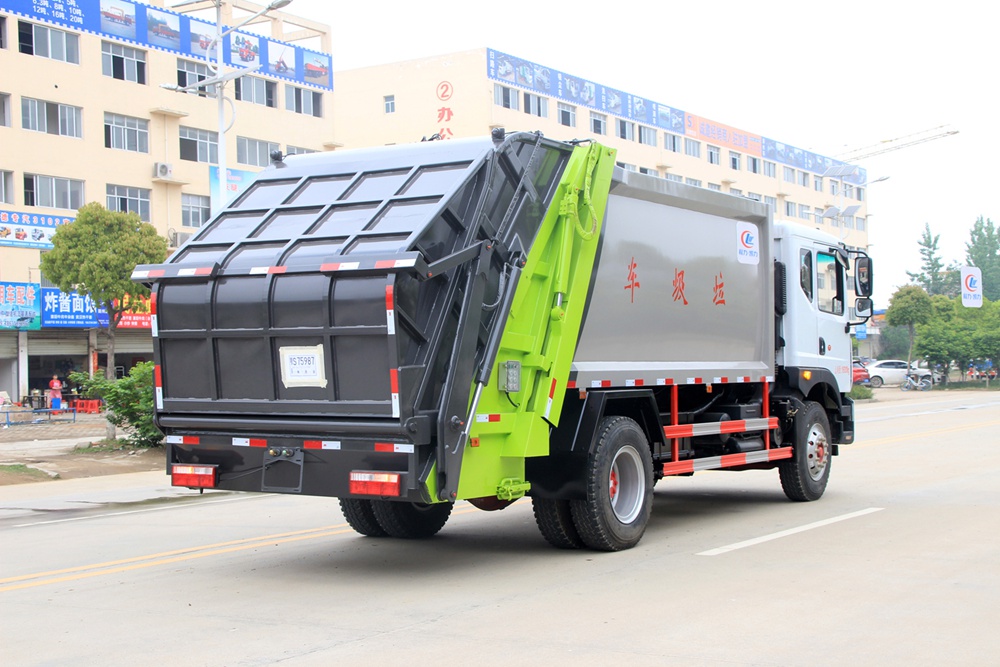 【10 metros cúbicos】Caminhão de Lixo Comprimido Dongfeng D9