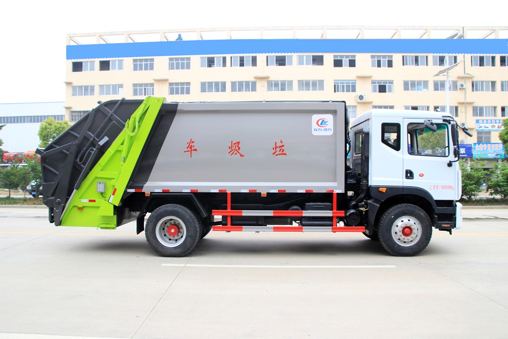 【10 metros cúbicos】Caminhão de Lixo Comprimido Dongfeng D9
