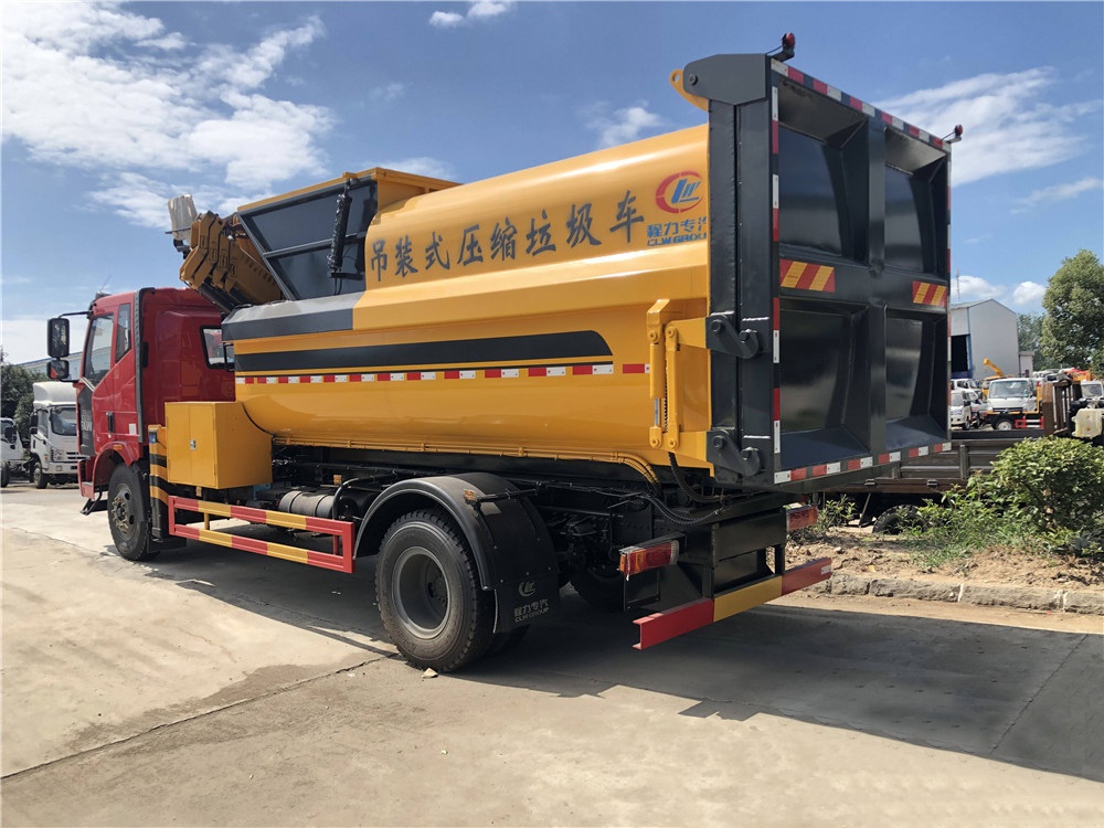 【12 Partes】 Instalação de Caminhão de Lixo Comprimido Liberation J6L