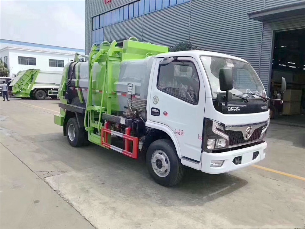 【6 Parties】 Veículo de Coleta de Resíduos de Cozinha Dongfeng D6