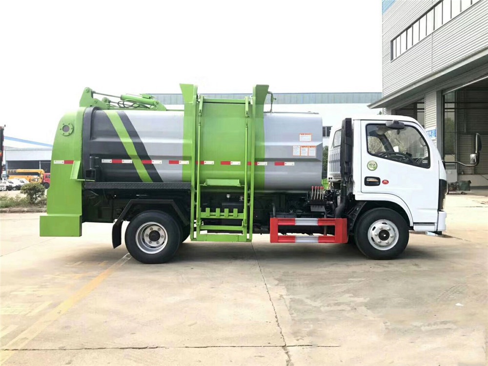 【6 Parties】 Veículo de Coleta de Resíduos de Cozinha Dongfeng D6
