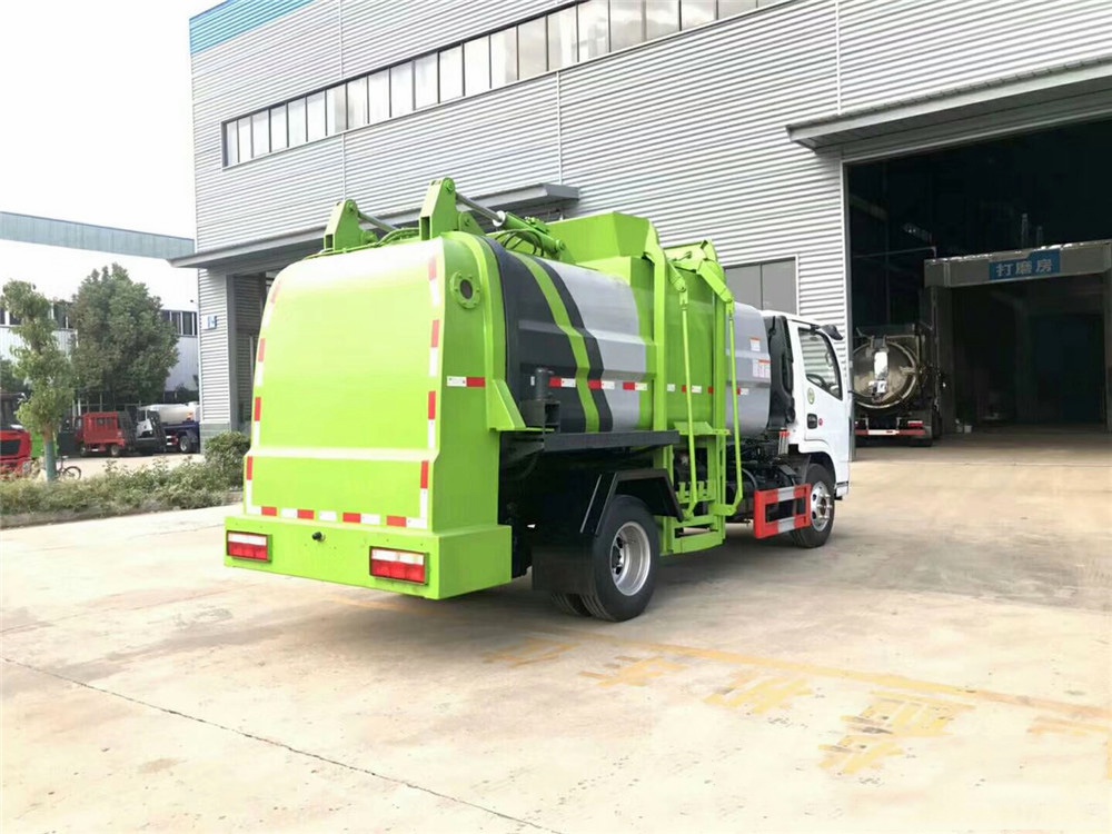 【6 Parties】 Veículo de Coleta de Resíduos de Cozinha Dongfeng D6