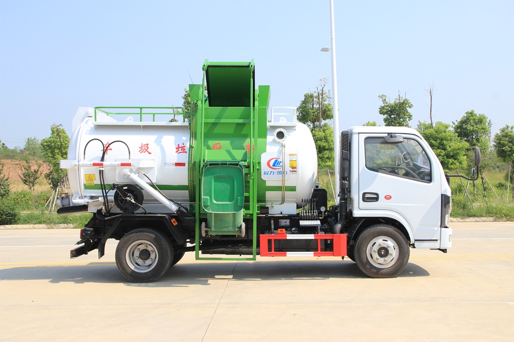 【4.5 Unidade】 Veículo de Coleta de Resíduos Domésticos Dongfeng D6