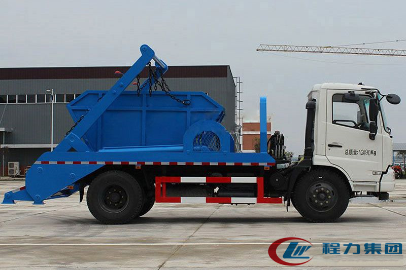 【Capacidade cúbica 12】 Caminhão de Entrega Dongfeng Tianjin com braço oscilante