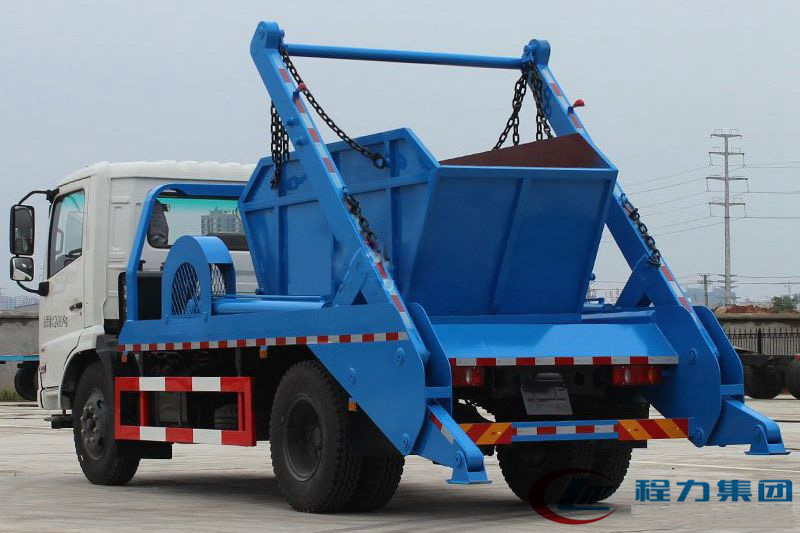 【Capacidade cúbica 12】 Caminhão de Entrega Dongfeng Tianjin com braço oscilante