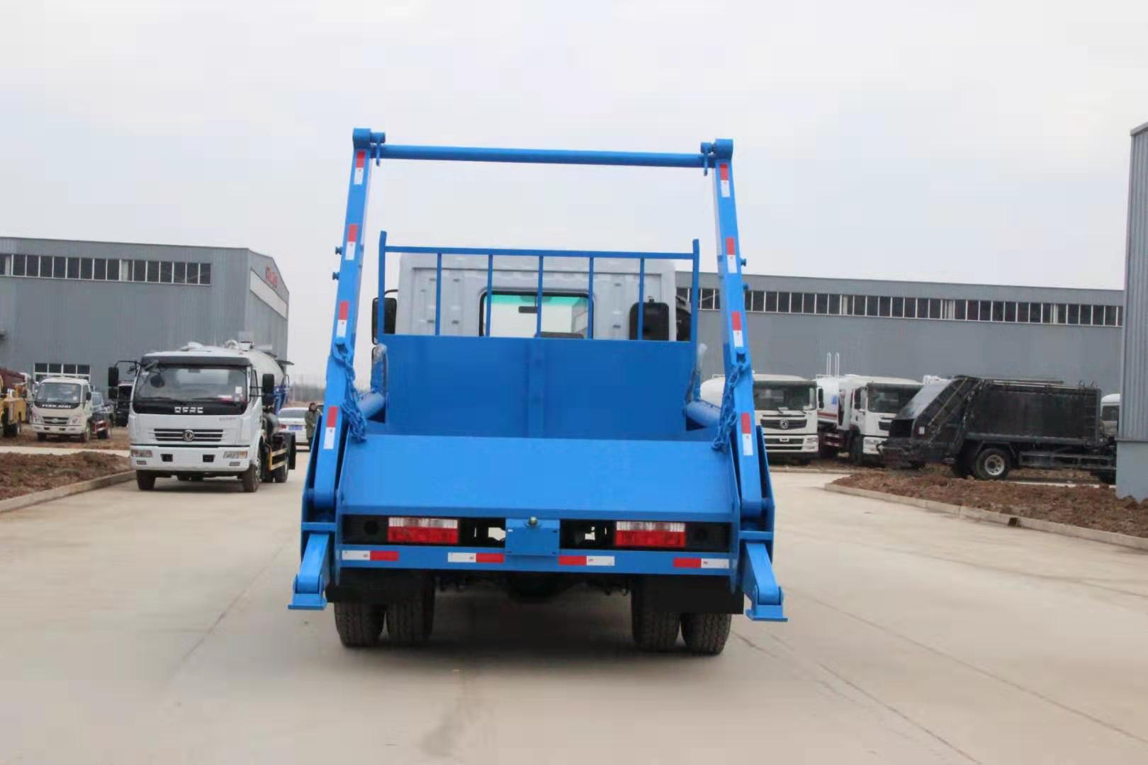 【10 cúbicos】 Caminhão de lixo Dongfeng D9 com braço articulado