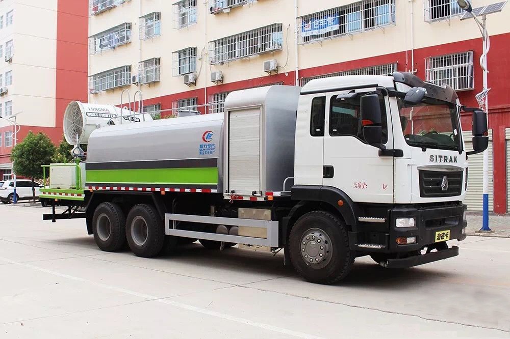 【16 modelos】 Caminhão Pesado Shaodeka com Eixo Traseiro Duplo para Supressão de Pó # 60 - 120 metros
