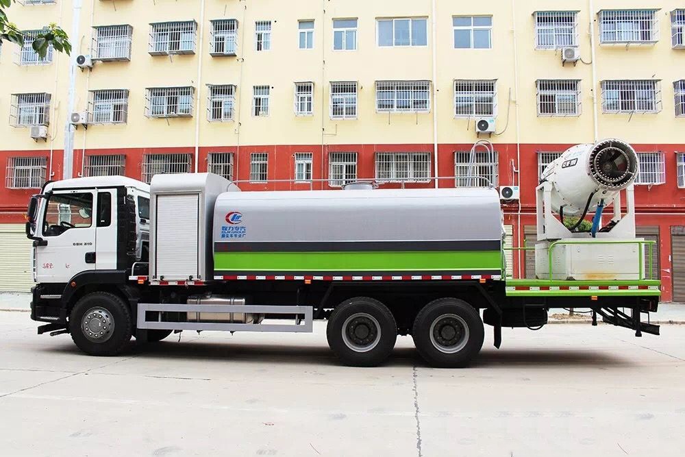 【16 modelos】 Caminhão Pesado Shaodeka com Eixo Traseiro Duplo para Supressão de Pó # 60 - 120 metros