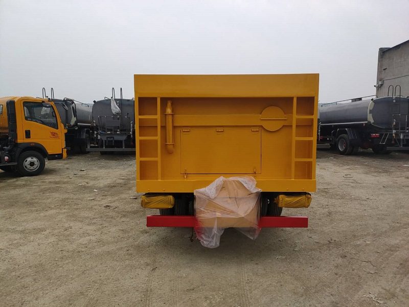 Veículo de lavagem a alta pressão de placa azul de 5 eixos não-pesado