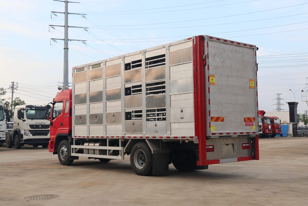 Veículo de Transporte de Porcos e Gado da Jianghuai Gele