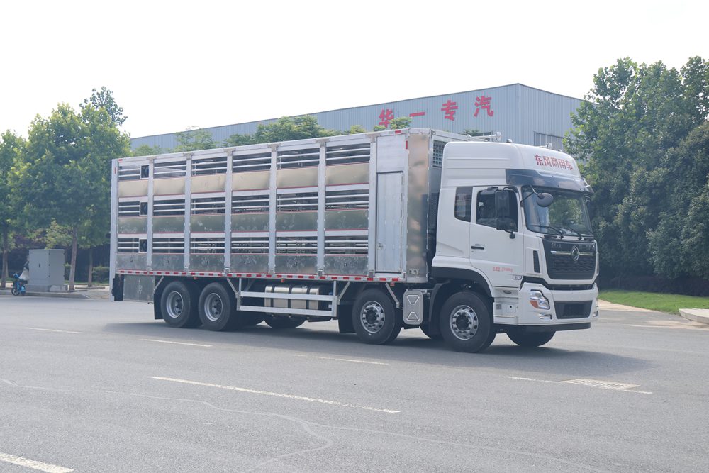 Veículo de Transporte de Gado de Alumínio de Liga de Alumínio Padrão Doméstico da Geração VL do Dongfeng Tianlong