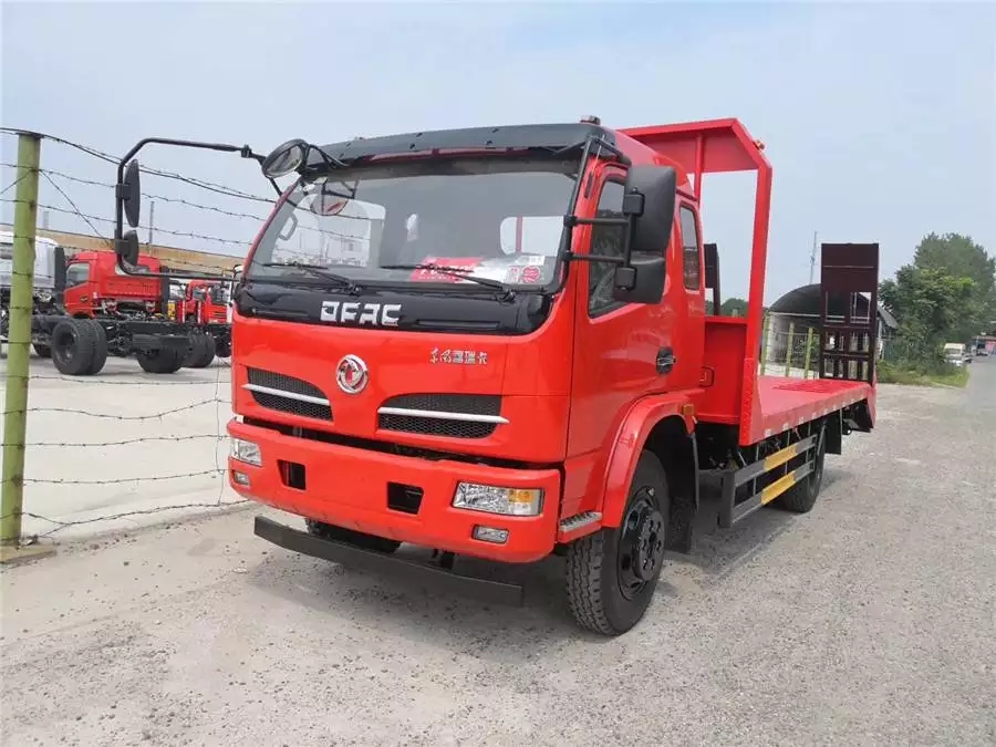 Caminhão de chão plano pesado Dongfeng Furuca de 12 toneladas