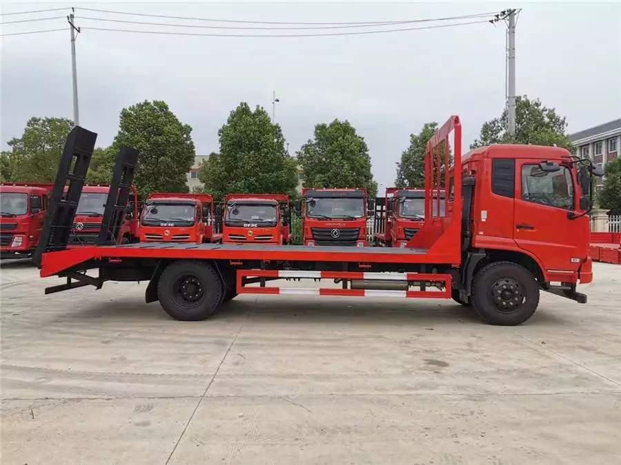 Veículo de transporte de chão plano Dongfeng Tianjin de 6,2 metros