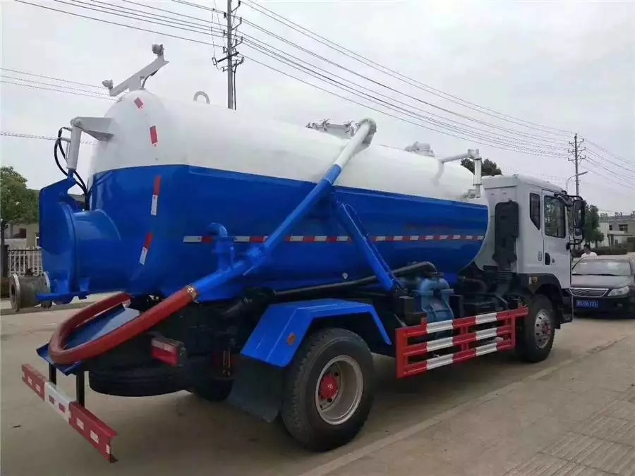 Veículo de sucção de esgoto Dongfeng 10 Tipo A