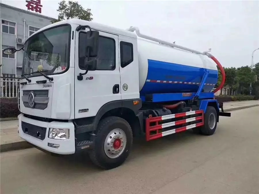 Veículo de sucção de esgoto Dongfeng 10 Tipo A
