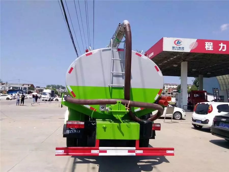 Caminhão de Sucção de Esgoto Dongfeng D9 10 toneladas