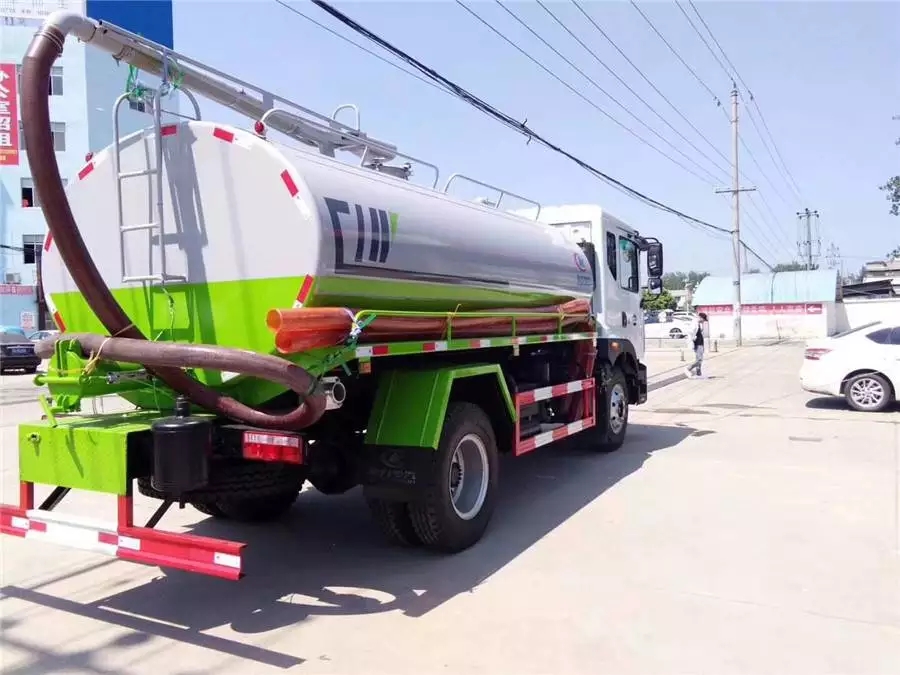 Caminhão de Sucção de Esgoto Dongfeng D9 10 toneladas