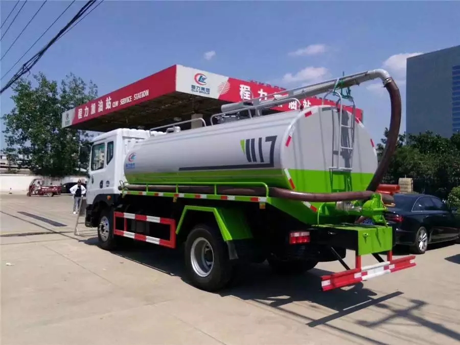 Caminhão de Sucção de Esgoto Dongfeng D9 10 toneladas