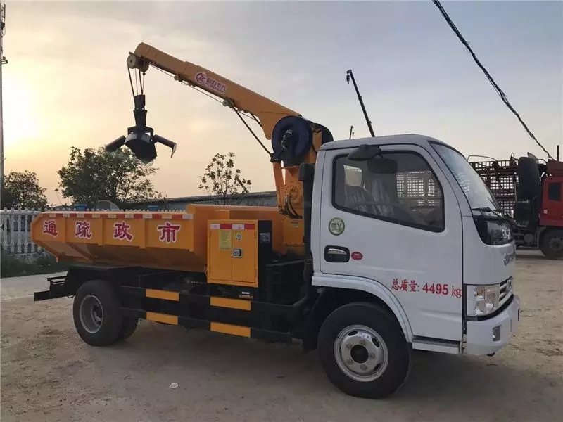 Veículo de aterro e veículo de transporte de lodo Dongfeng Dolica