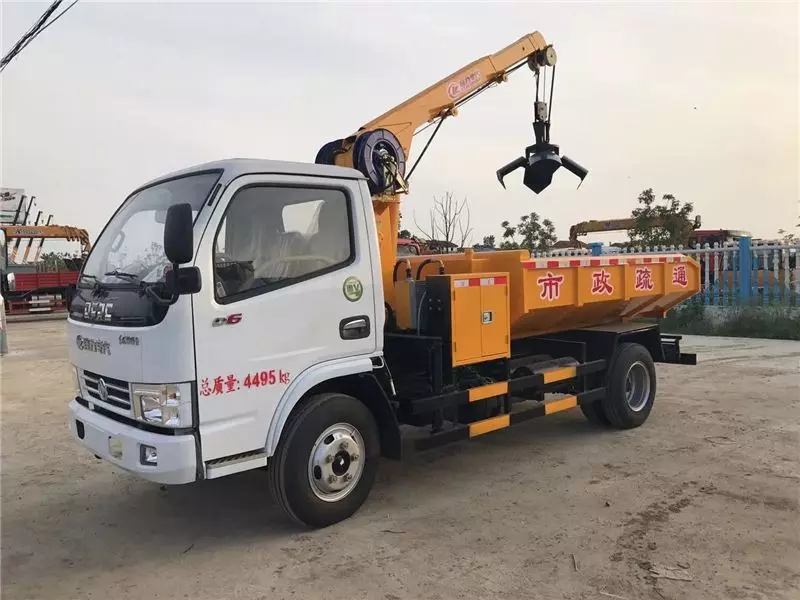 Veículo de aterro e veículo de transporte de lodo Dongfeng Dolica