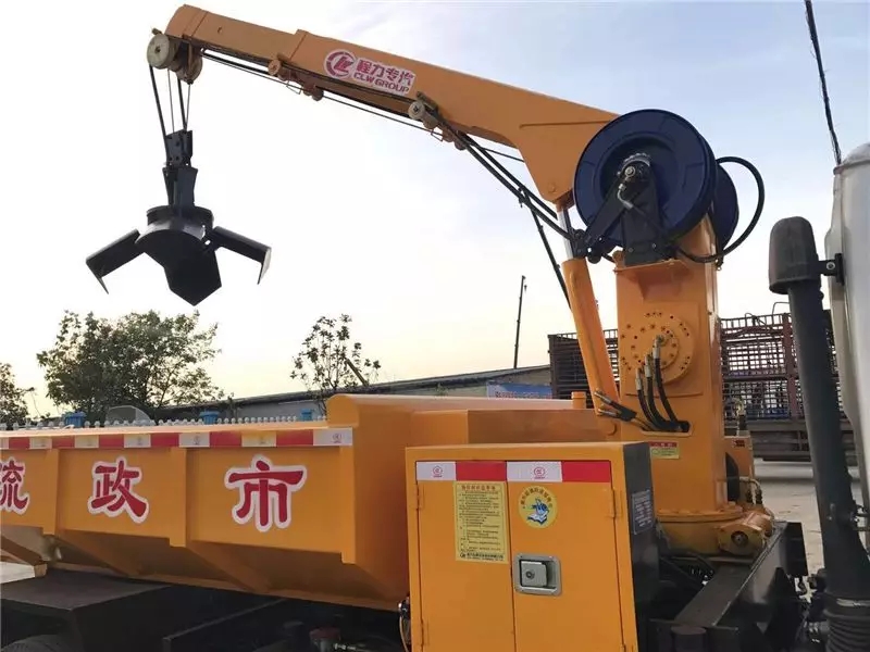 Veículo de aterro e veículo de transporte de lodo Dongfeng Dolica