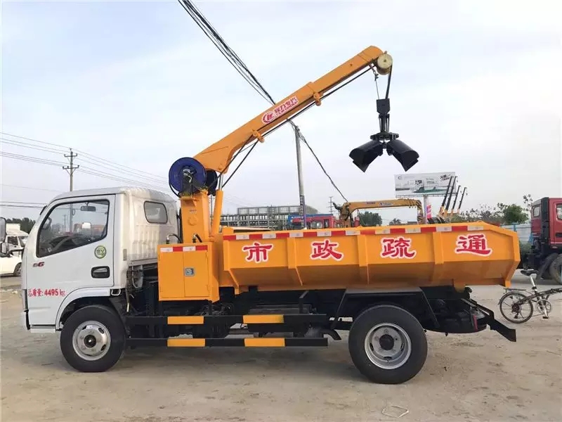 Veículo de aterro e veículo de transporte de lodo Dongfeng Dolica