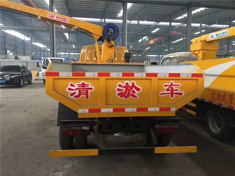 Veículo de Limpeza de Esgoto Dongfeng Dolica