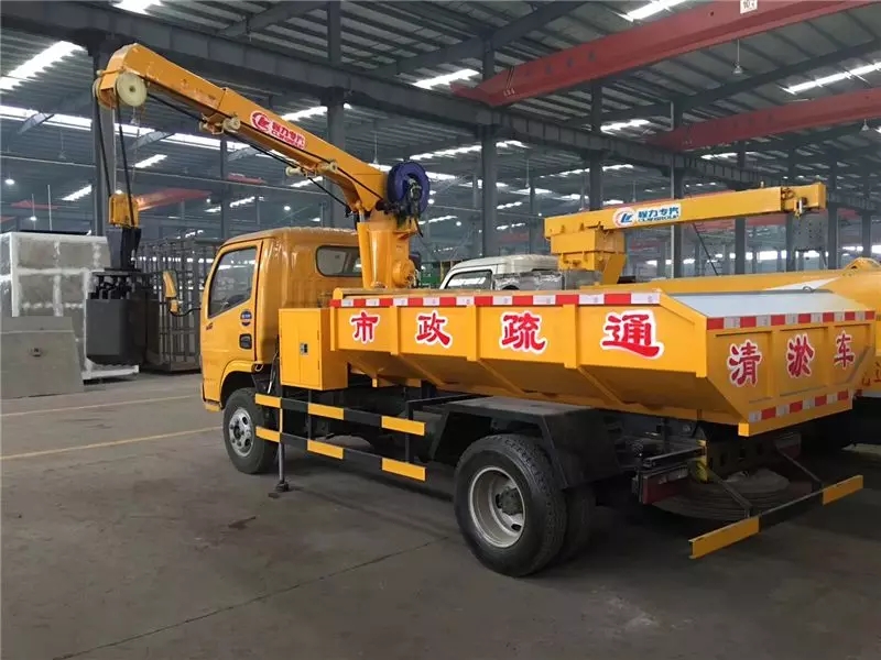 Veículo de Limpeza de Esgoto Dongfeng Dolica